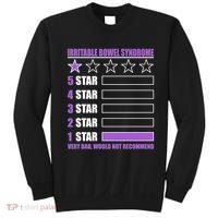 Irritable Bowel Syndrome 1 Star Rating Very Bad Would Not Recommend Sweatshirt thumb 0