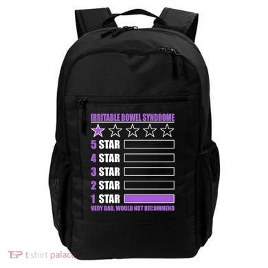 Irritable Bowel Syndrome 1 Star Rating Very Bad Would Not Recommend Backpack