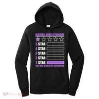 Irritable Bowel Syndrome 1 Star Rating Very Bad Would Not Recommend Women's Hoodie thumb 0