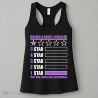 Irritable Bowel Syndrome 1 Star Rating Very Bad Would Not Recommend Women's Tank Top thumb 3
