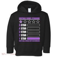 Irritable Bowel Syndrome 1 Star Rating Very Bad Would Not Recommend Toddler Hoodie thumb 0