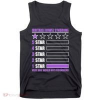 Irritable Bowel Syndrome 1 Star Rating Very Bad Would Not Recommend Tank Top thumb 0