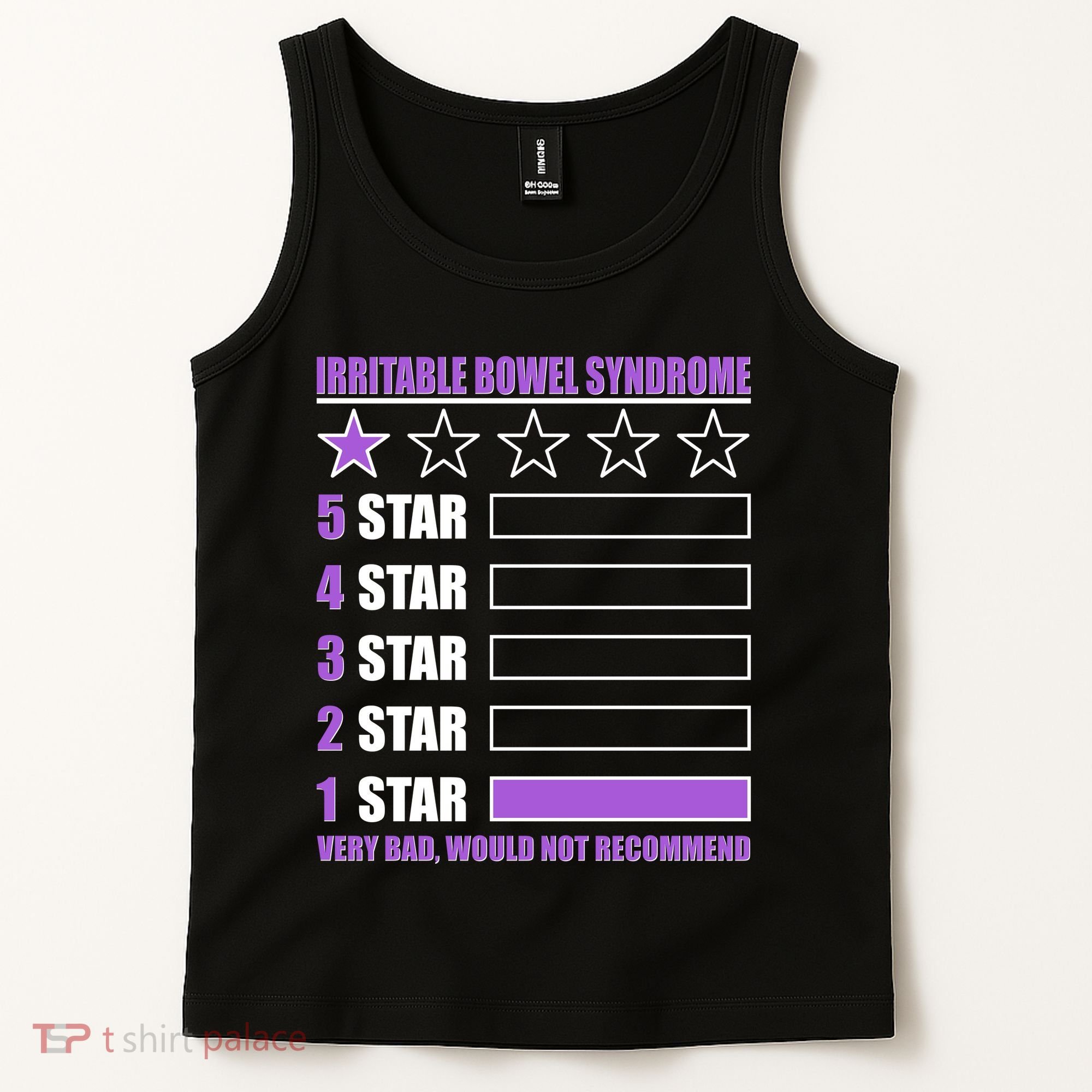 Irritable Bowel Syndrome 1 Star Rating Very Bad Would Not Recommend Tank Top