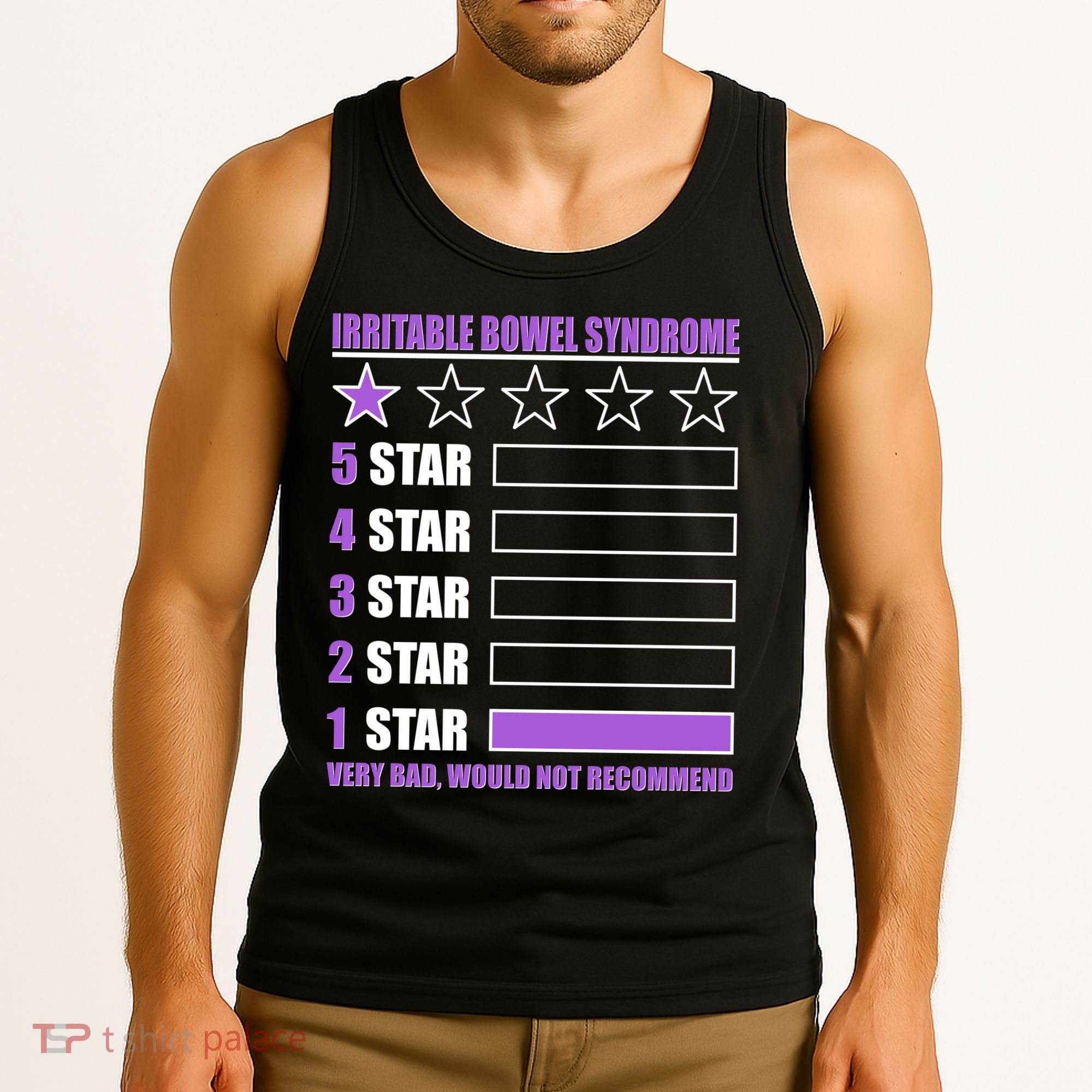Irritable Bowel Syndrome 1 Star Rating Very Bad Would Not Recommend Tank Top