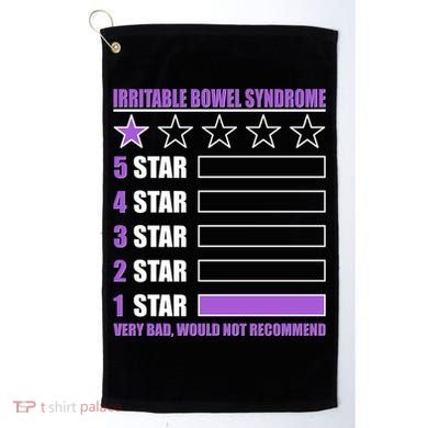 Irritable Bowel Syndrome 1 Star Rating Very Bad Would Not Recommend Golf Towel