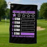 Irritable Bowel Syndrome 1 Star Rating Very Bad Would Not Recommend Golf Towel thumb 1