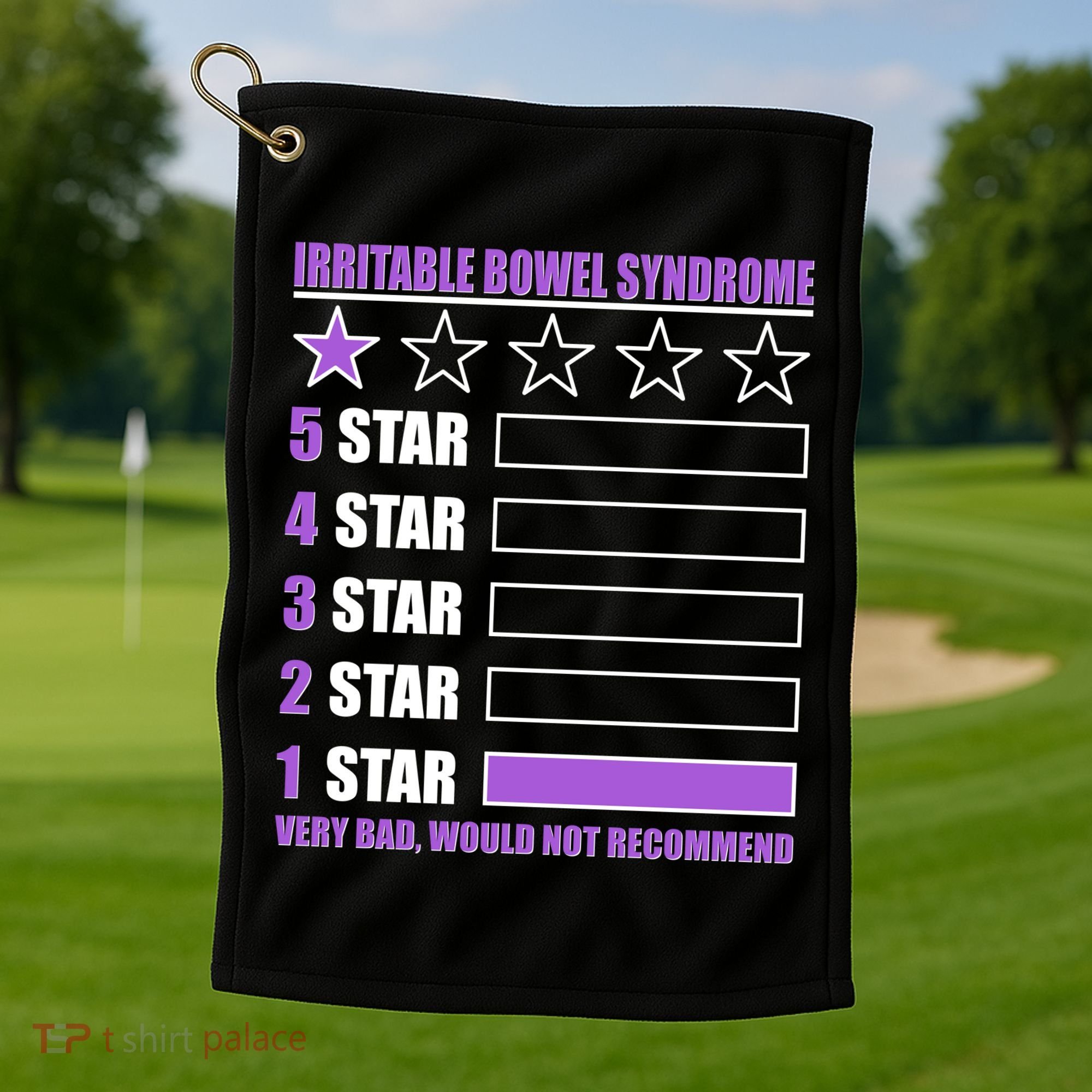 Irritable Bowel Syndrome 1 Star Rating Very Bad Would Not Recommend Golf Towel