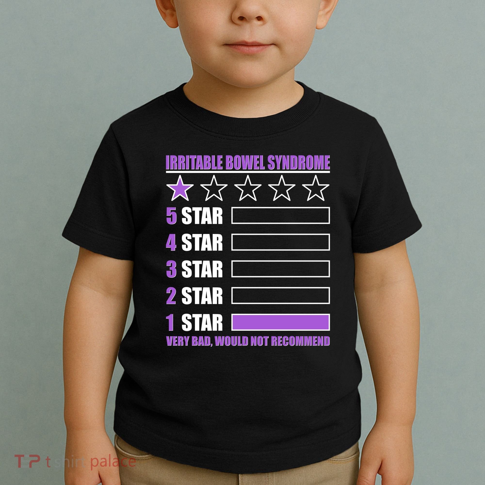 Irritable Bowel Syndrome 1 Star Rating Very Bad Would Not Recommend Toddler T-Shirt