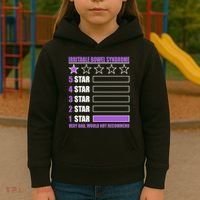 Irritable Bowel Syndrome 1 Star Rating Very Bad Would Not Recommend Kids Hoodie thumb 3