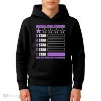 Irritable Bowel Syndrome 1 Star Rating Very Bad Would Not Recommend Kids Hoodie thumb 4