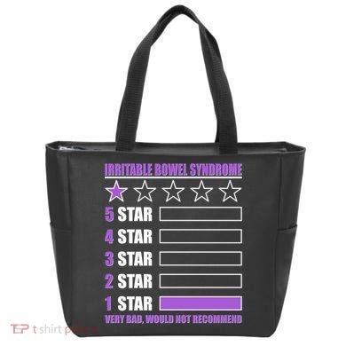 Irritable Bowel Syndrome 1 Star Rating Very Bad Would Not Recommend Tote Bag