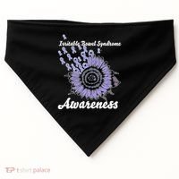 Irritable Bowel Syndrome Awareness IBS USA-Made Doggie Bandana thumb 0
