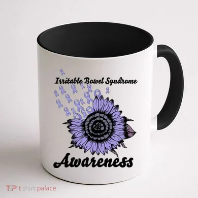 Irritable Bowel Syndrome Awareness IBS Coffee Mug back