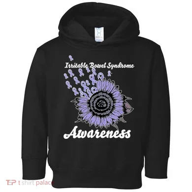 Irritable Bowel Syndrome Awareness IBS Toddler Hoodie