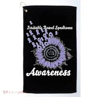 Irritable Bowel Syndrome Awareness IBS Golf Towel thumb 0