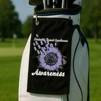 Irritable Bowel Syndrome Awareness IBS Golf Towel thumb 2