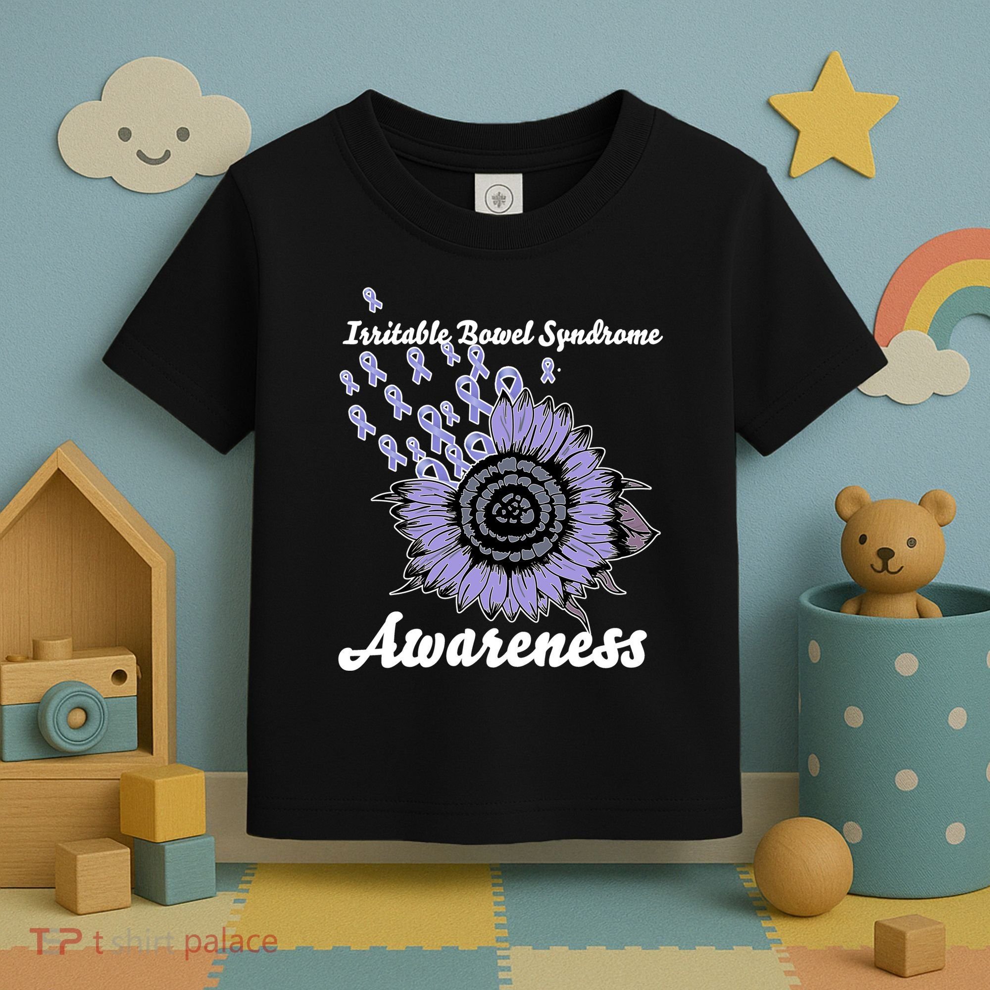 Irritable Bowel Syndrome Awareness IBS Toddler T-Shirt