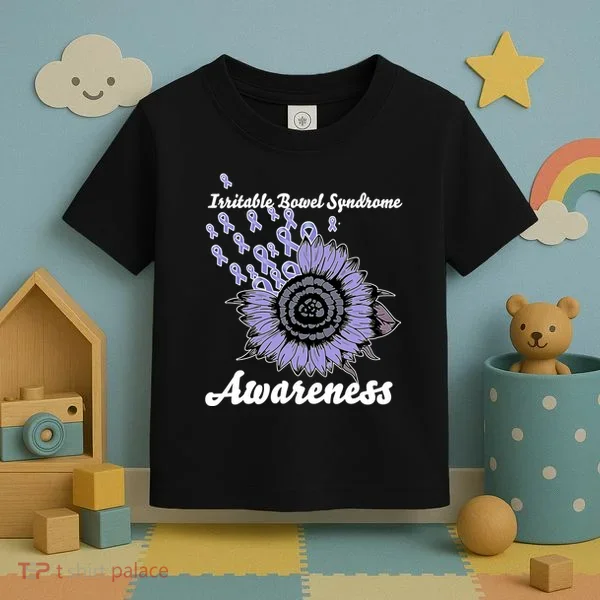 Irritable Bowel Syndrome Awareness IBS Toddler T-Shirt