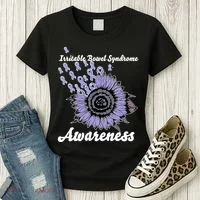 Irritable Bowel Syndrome Awareness IBS Women's T-Shirt thumb 3