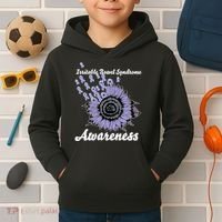 Irritable Bowel Syndrome Awareness IBS Kids Hoodie thumb 2