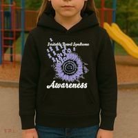 Irritable Bowel Syndrome Awareness IBS Kids Hoodie thumb 3