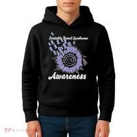 Irritable Bowel Syndrome Awareness IBS Kids Hoodie thumb 4