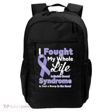 Irritable Bowel Syndrome Awareness IBS Bump In The Road Backpack