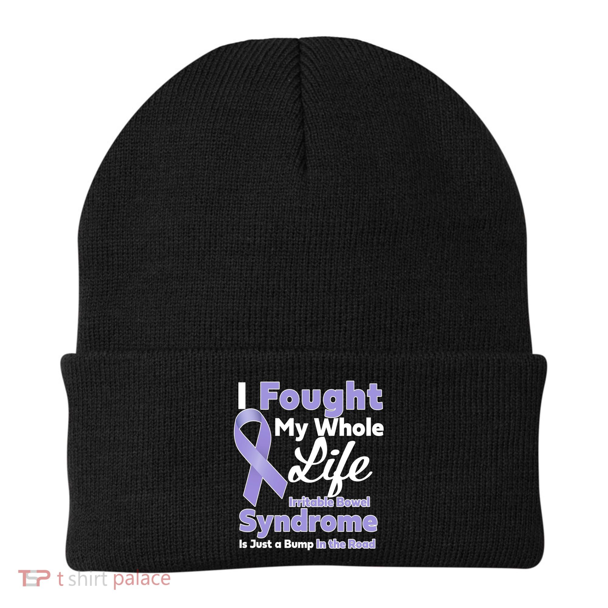 Irritable Bowel Syndrome Awareness IBS Bump In The Road Beanie