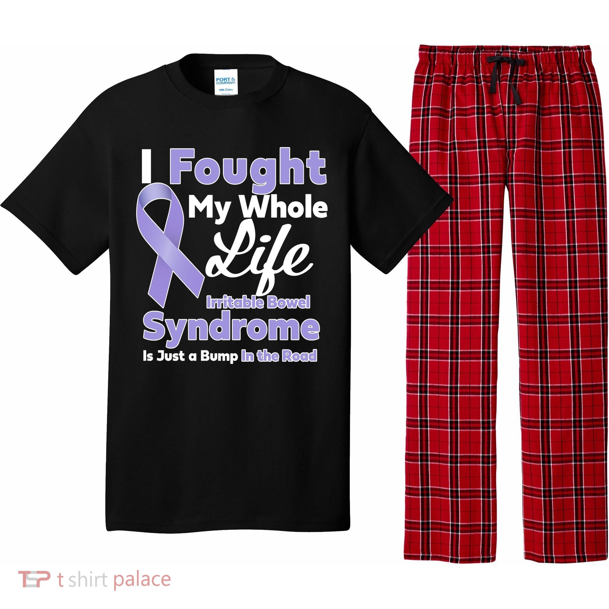 Irritable Bowel Syndrome Awareness IBS Bump In The Road Pajama Set