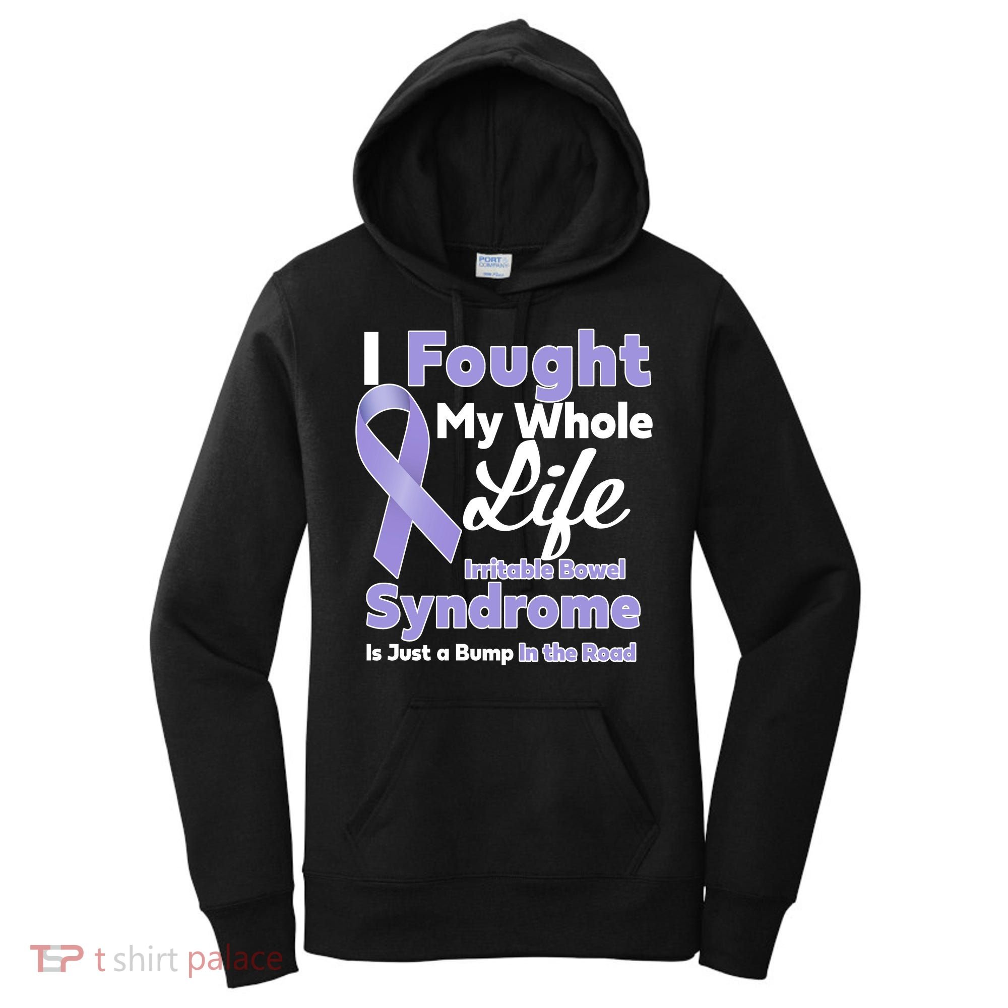Irritable Bowel Syndrome Awareness IBS Bump In The Road Women's Hoodie