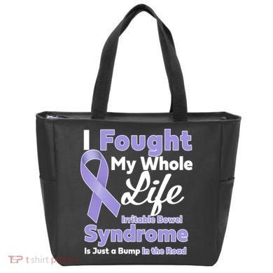 Irritable Bowel Syndrome Awareness IBS Bump In The Road Tote Bag