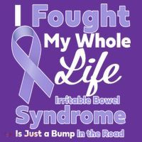 Irritable Bowel Syndrome Awareness IBS Bump In The Road Long Sleeve Shirt thumb 2