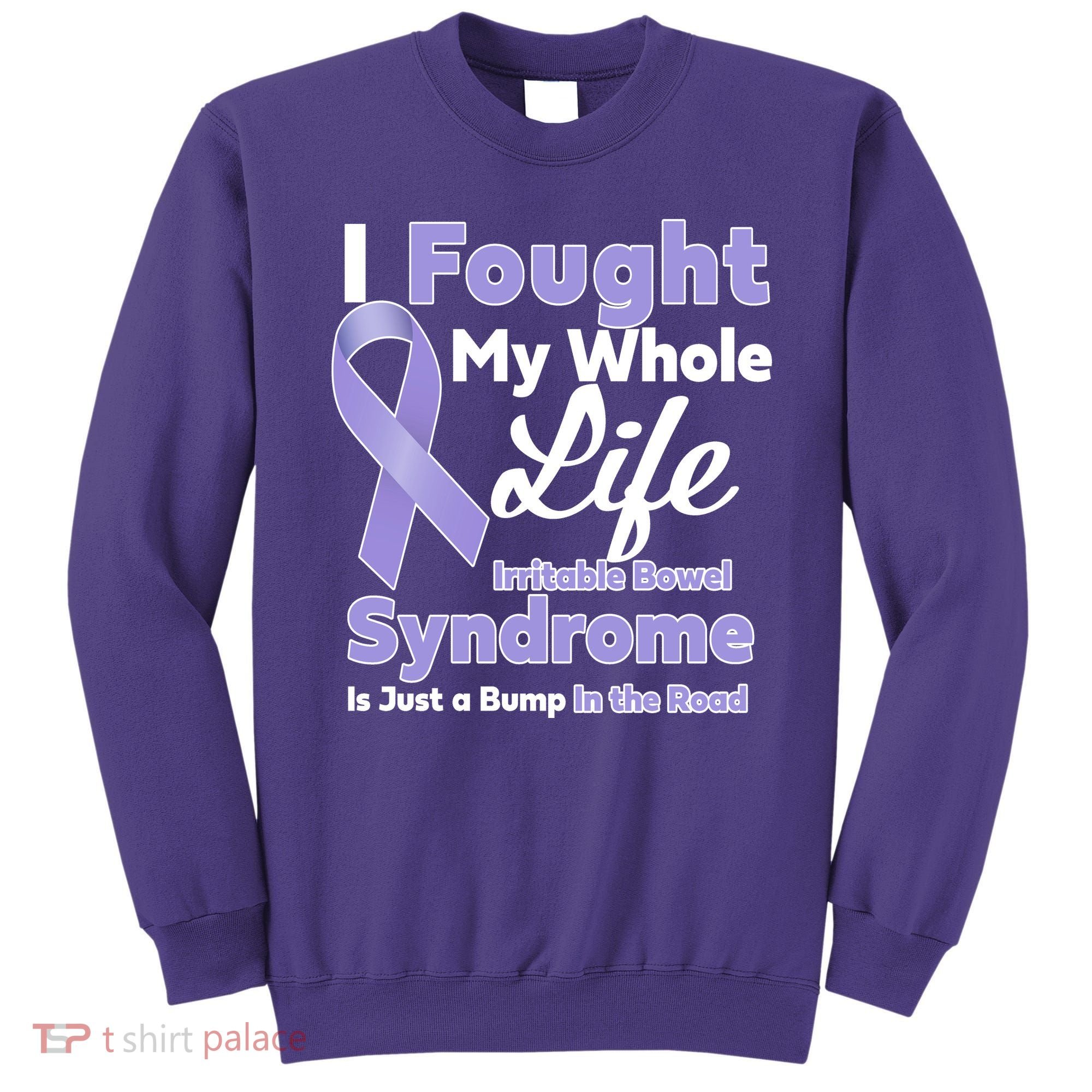 Irritable Bowel Syndrome Awareness IBS Bump In The Road Sweatshirt