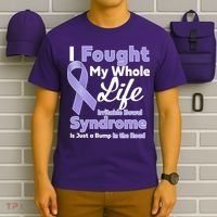 Irritable Bowel Syndrome Awareness IBS Bump In The Road T-Shirt thumb 6