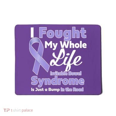 Irritable Bowel Syndrome Awareness IBS Bump In The Road Mousepad
