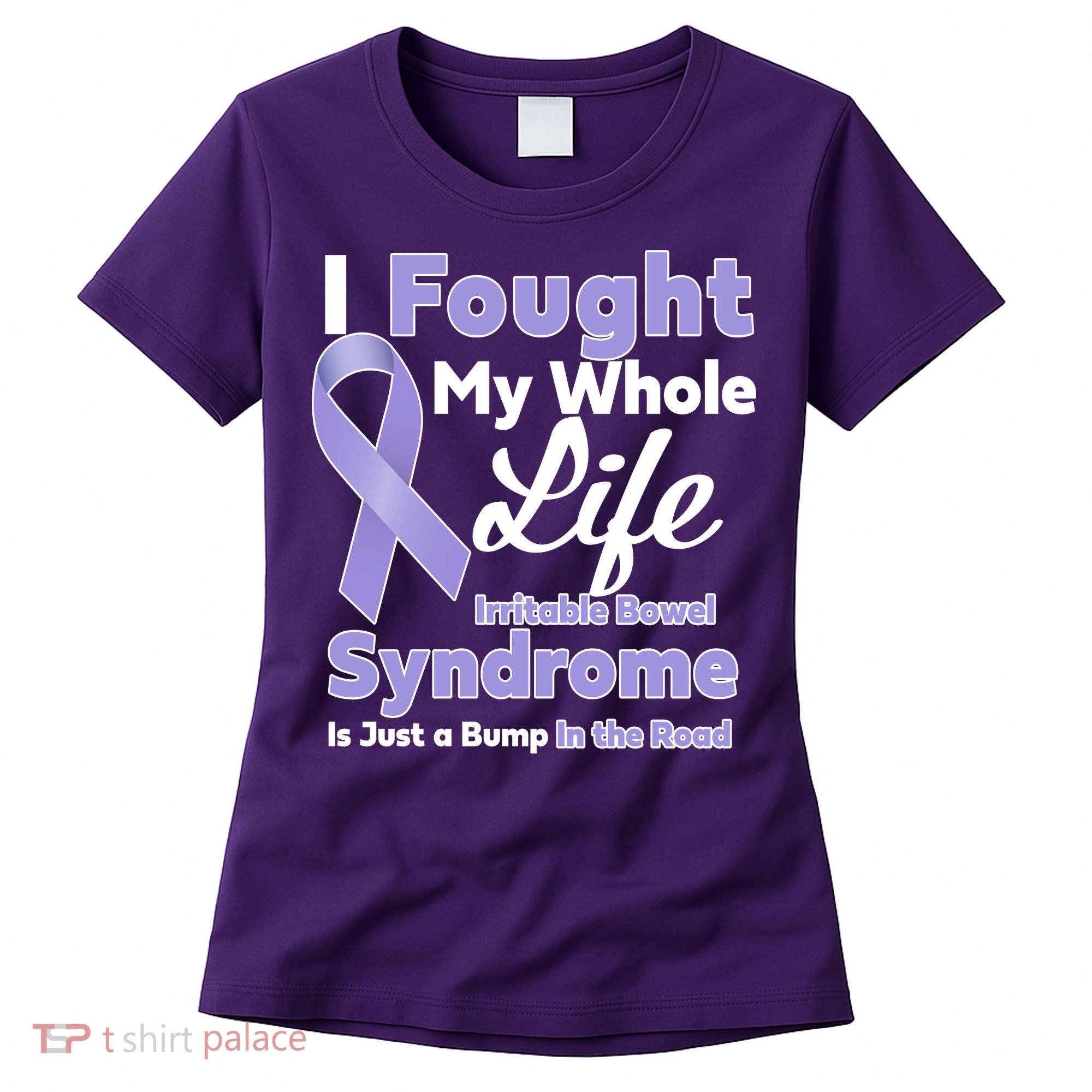 Irritable Bowel Syndrome Awareness IBS Bump In The Road Women's T-Shirt