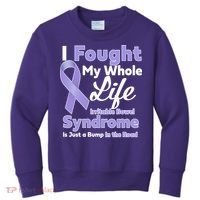 Irritable Bowel Syndrome Awareness IBS Bump In The Road Kids Sweatshirt thumb 0