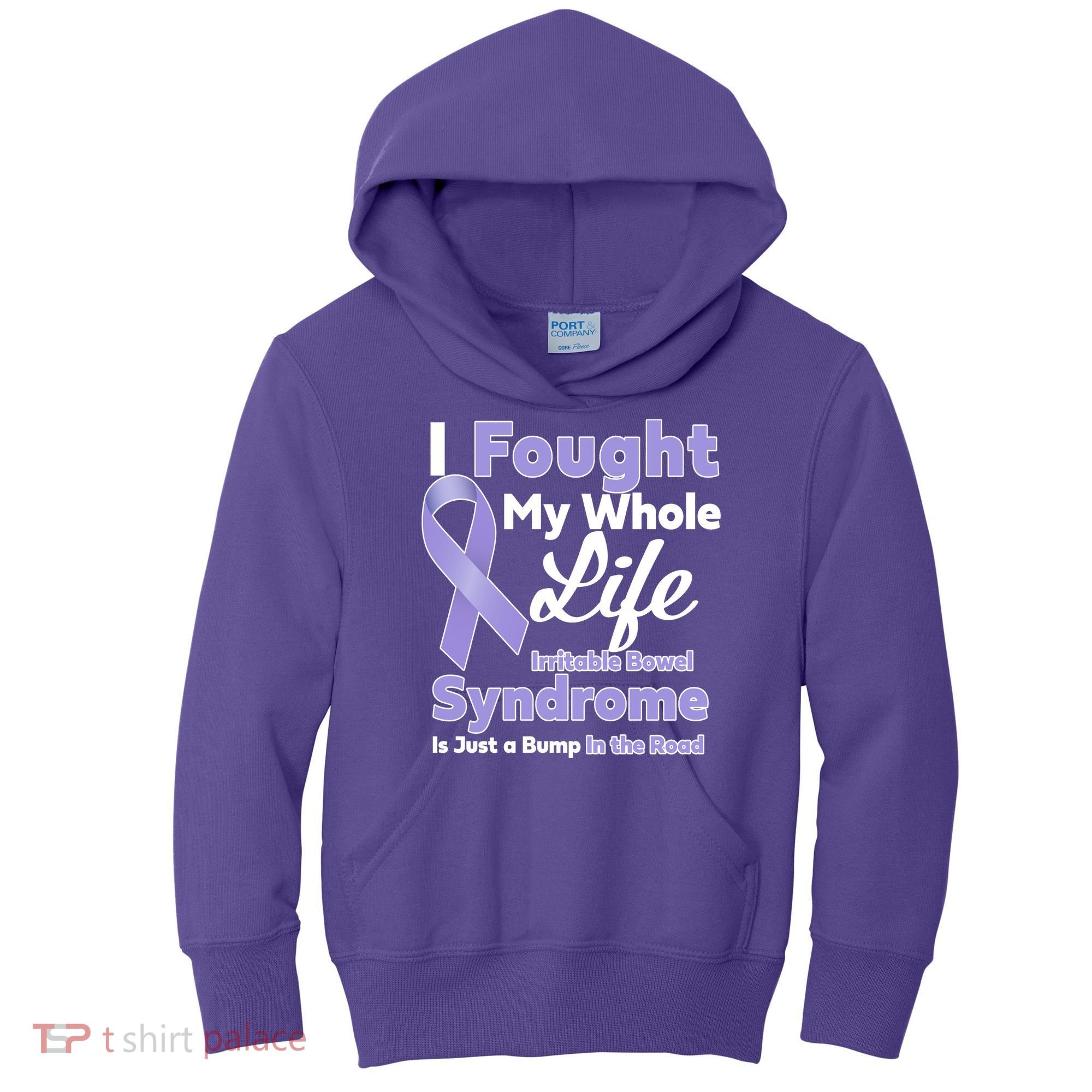 Irritable Bowel Syndrome Awareness IBS Bump In The Road Kids Hoodie