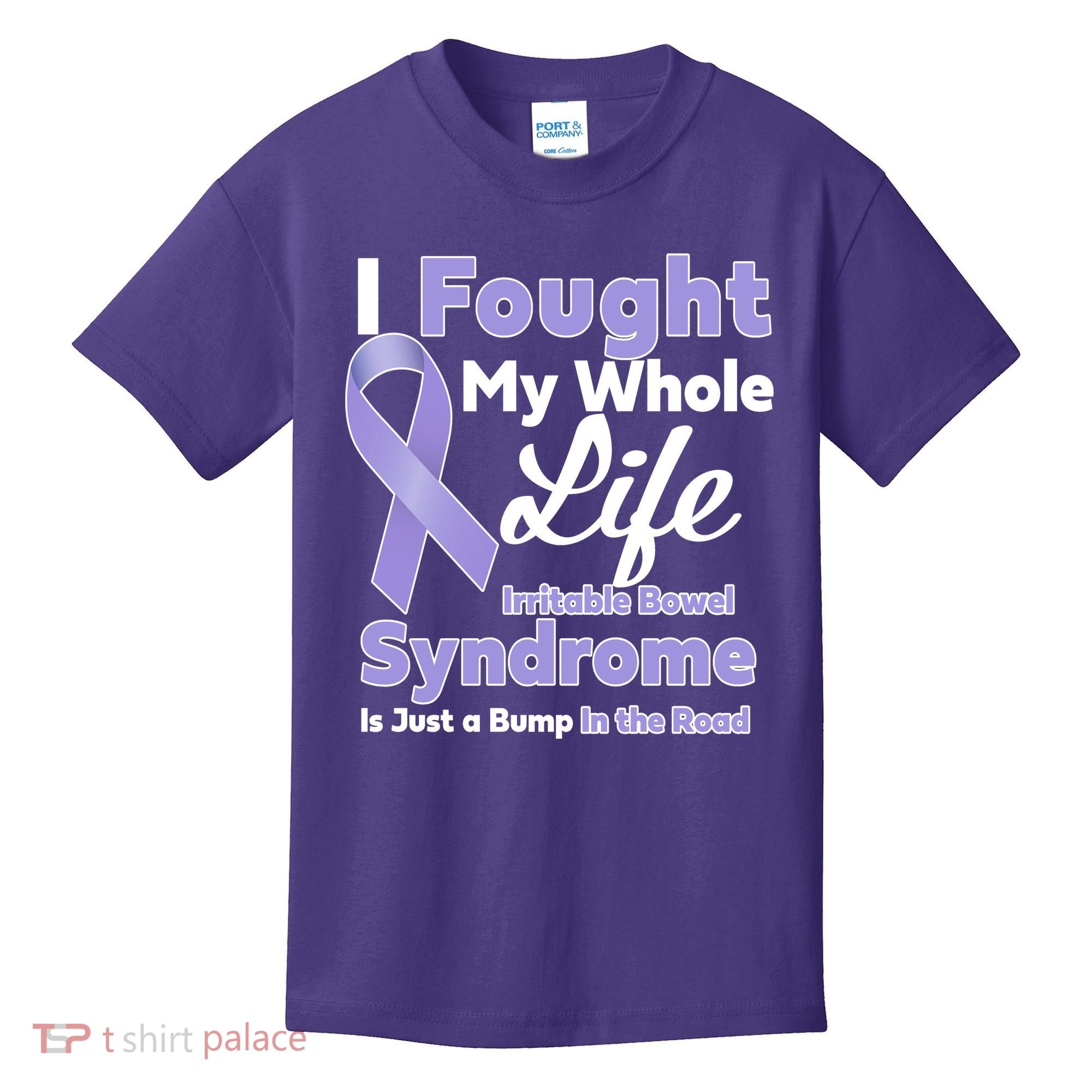 Irritable Bowel Syndrome Awareness IBS Bump In The Road Kids T-Shirt