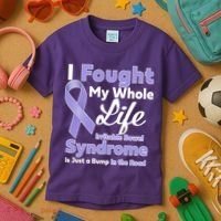 Irritable Bowel Syndrome Awareness IBS Bump In The Road Kids T-Shirt thumb 3