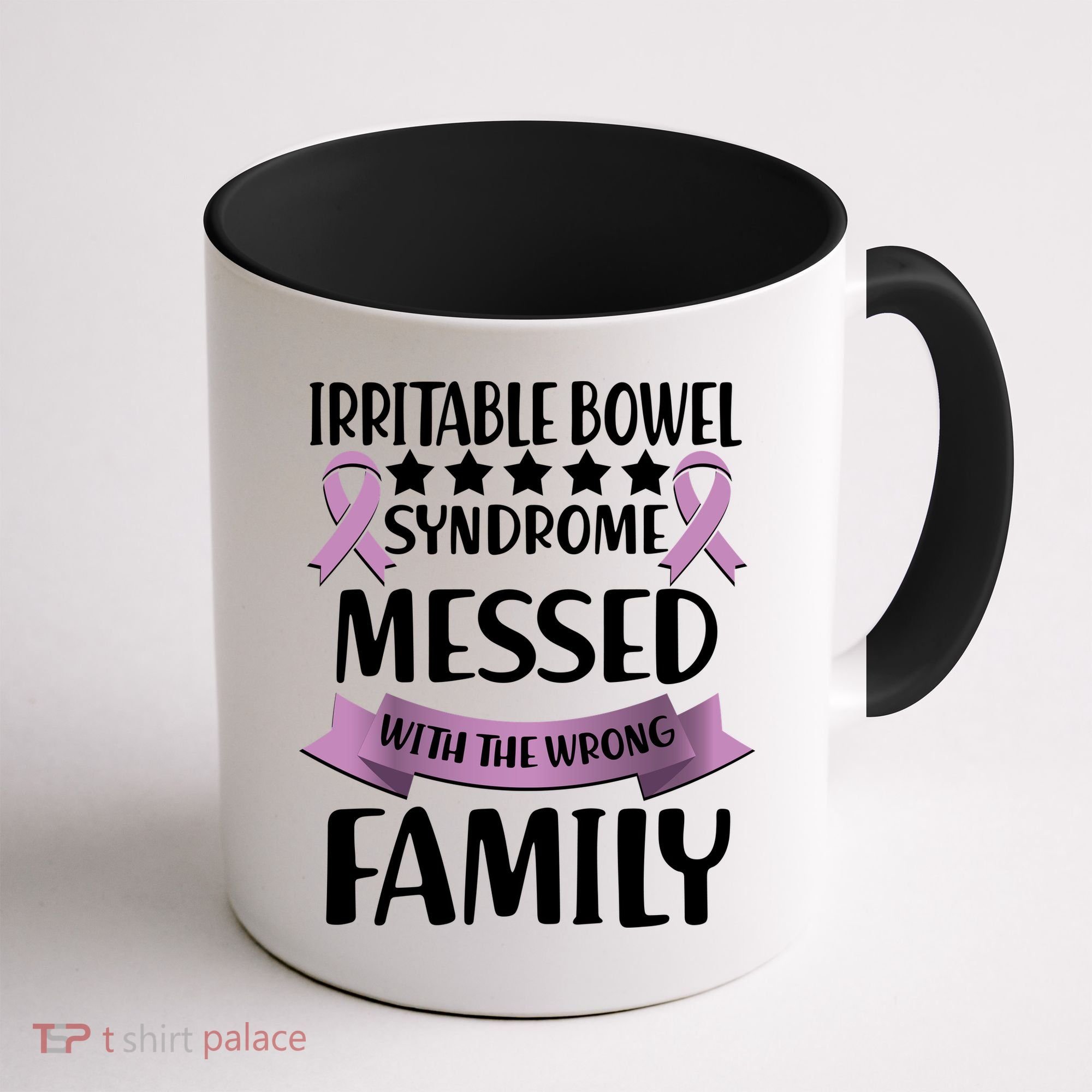 Irritable Bowel Syndrome Messed With The Wrong Family Coffee Mug