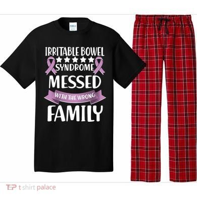 Irritable Bowel Syndrome Messed With The Wrong Family Pajama Set
