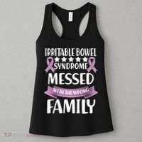 Irritable Bowel Syndrome Messed With The Wrong Family Women's Tank Top thumb 3