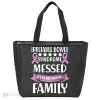 Irritable Bowel Syndrome Messed With The Wrong Family Tote Bag thumb 0