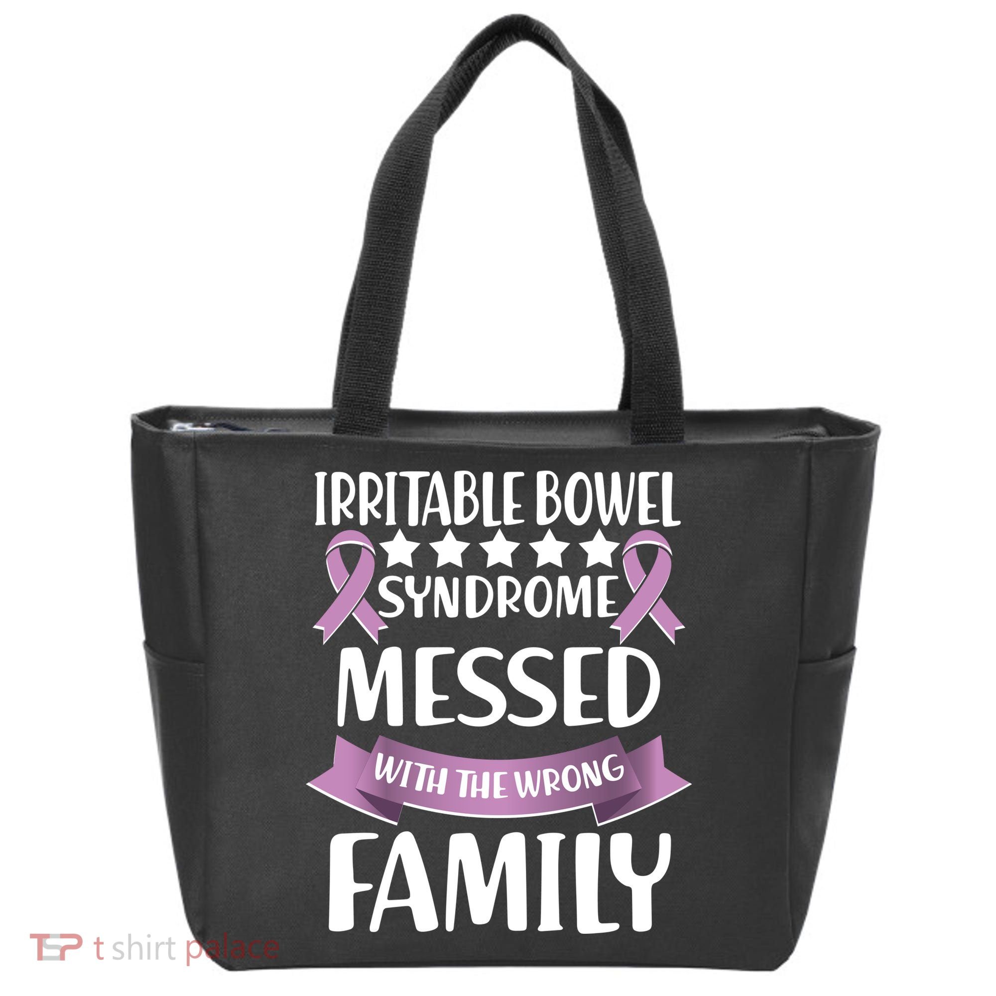 Irritable Bowel Syndrome Messed With The Wrong Family Tote Bag