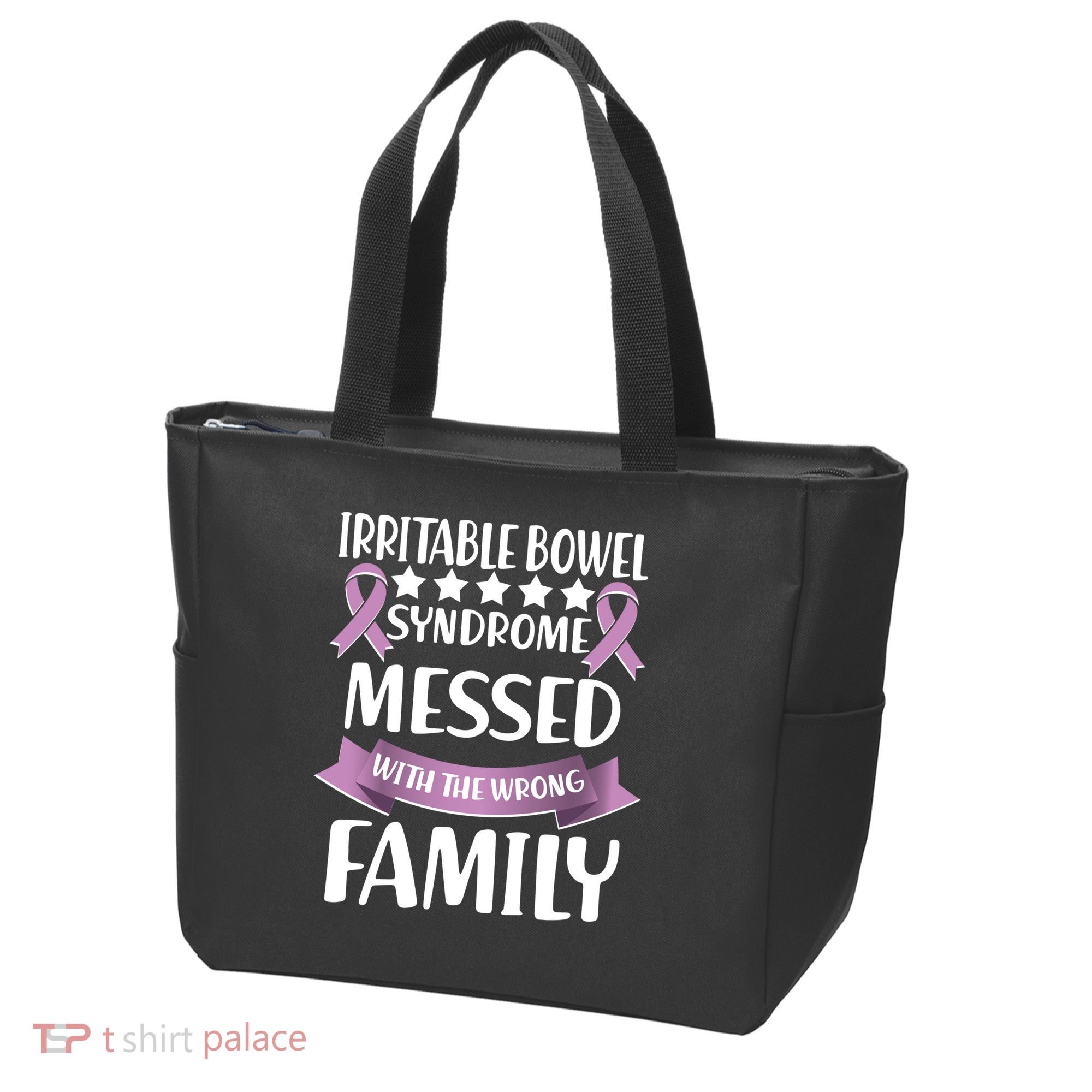 Irritable Bowel Syndrome Messed With The Wrong Family Tote Bag