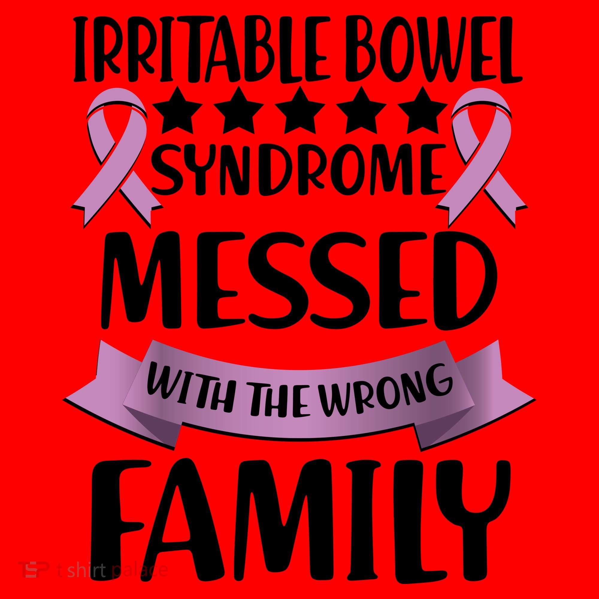 Irritable Bowel Syndrome Messed With The Wrong Family Santa Hat