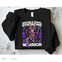 Irritable Bowel Syndrome Warrior Samurai Cat Sweatshirt thumb 2