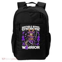 Irritable Bowel Syndrome Warrior Samurai Cat Backpack thumb 0
