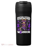 Irritable Bowel Syndrome Warrior Samurai Cat 24oz Duet Stainless Steel Tumbler thumb 0